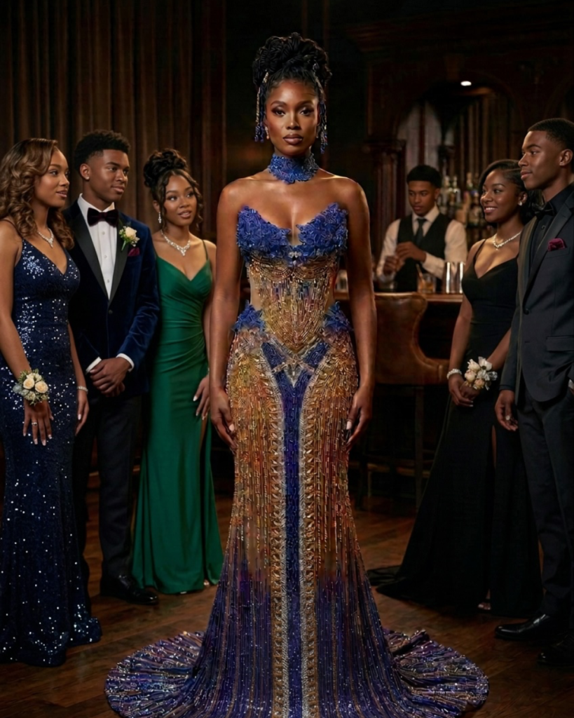 Luxury Bespoke Prom Gown